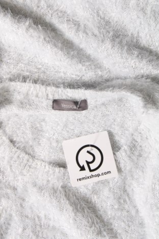Γυναικείο πουλόβερ Yessica, Μέγεθος L, Χρώμα Γκρί, Τιμή 8,07 €