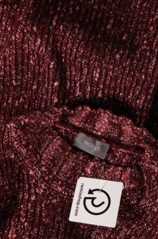 Дамски пуловер Yessica, Размер M, Цвят Червен, Цена 11,31 лв.