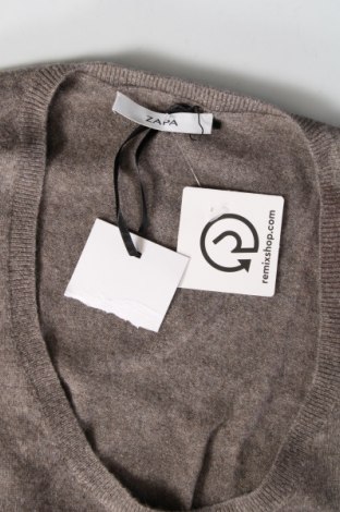 Дамски пуловер ZAPA, Размер M, Цвят Сив, Цена 110,16 лв.