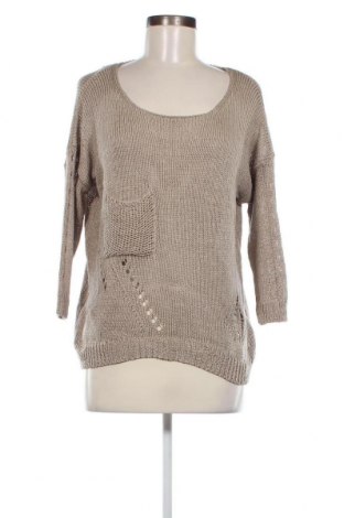 Дамски пуловер Zabaione, Размер S, Цвят Бежов, Цена 15,75 лв.