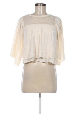 Pulover de femei Zara, Mărime M, Culoare Ecru, Preț 23,69 Lei