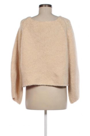 Damenpullover Zara, Größe M, Farbe Ecru, Preis 5,85 €