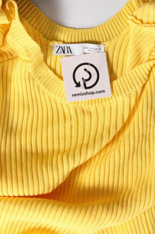 Damenpullover Zara, Größe S, Farbe Gelb, Preis 5,01 €