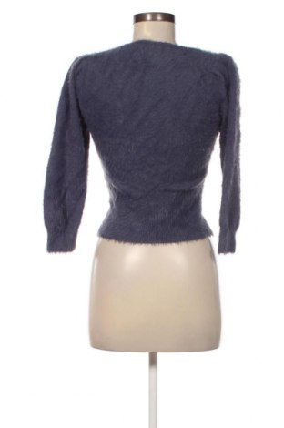 Дамски пуловер Zara, Размер M, Цвят Син, Цена 7,44 лв.