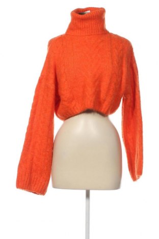 Дамски пуловер Zara, Размер S, Цвят Оранжев, Цена 10,80 лв.