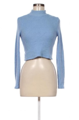 Дамски пуловер Zara, Размер M, Цвят Син, Цена 6,00 лв.