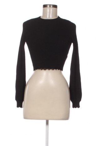 Дамски пуловер Zara, Размер S, Цвят Черен, Цена 24,00 лв.