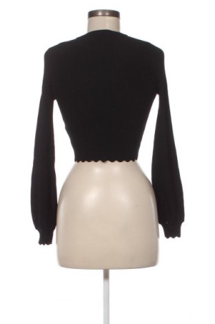 Дамски пуловер Zara, Размер S, Цвят Черен, Цена 24,00 лв.