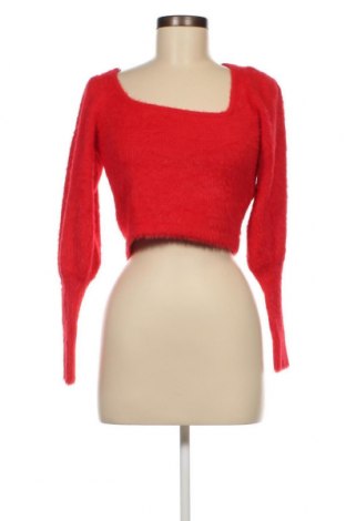 Дамски пуловер Zara, Размер M, Цвят Червен, Цена 8,40 лв.