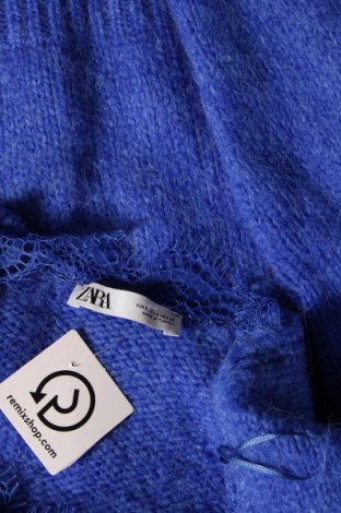 Dámský svetr Zara, Velikost S, Barva Modrá, Cena  383,00 Kč