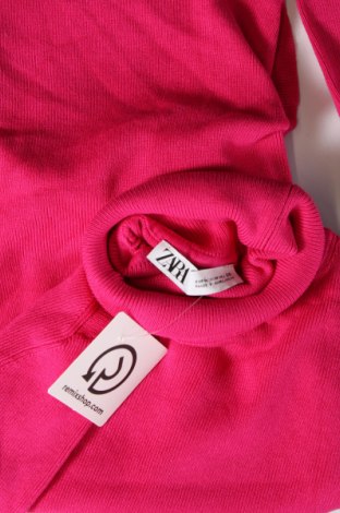 Дамски пуловер Zara, Размер M, Цвят Розов, Цена 27,00 лв.