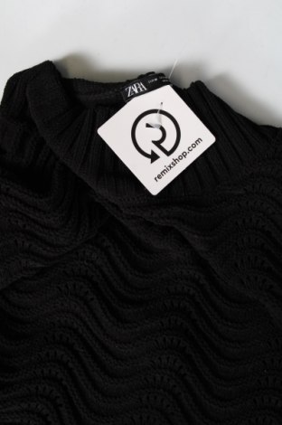 Γυναικείο πουλόβερ Zara, Μέγεθος M, Χρώμα Μαύρο, Τιμή 6,68 €