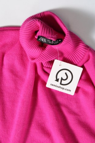 Дамски пуловер Zara, Размер S, Цвят Розов, Цена 45,00 лв.