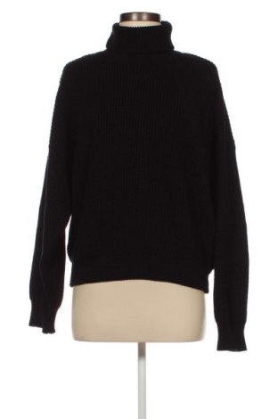 Дамски пуловер Zara, Размер L, Цвят Черен, Цена 13,80 лв.