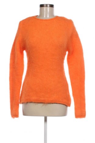 Дамски пуловер Zara, Размер M, Цвят Оранжев, Цена 24,80 лв.