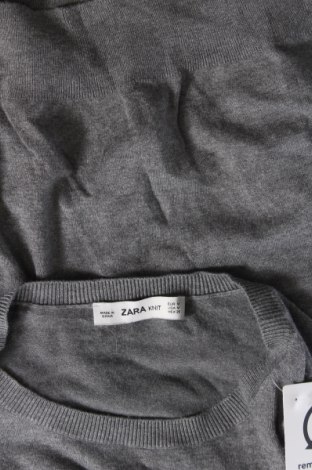 Damenpullover Zara Knitwear, Größe M, Farbe Grau, Preis 6,68 €