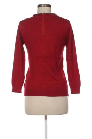 Дамски пуловер Zara Knitwear, Размер S, Цвят Червен, Цена 10,80 лв.