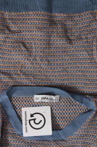 Дамски пуловер Zara Knitwear, Размер L, Цвят Многоцветен, Цена 24,00 лв.
