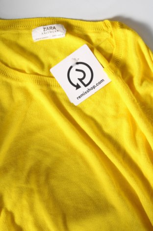 Damenpullover Zara Knitwear, Größe S, Farbe Gelb, Preis 5,16 €