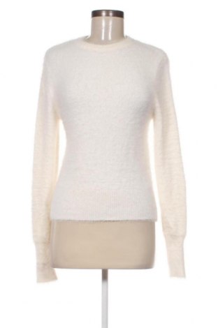 Дамски пуловер Zara Knitwear, Размер M, Цвят Бял, Цена 7,20 лв.