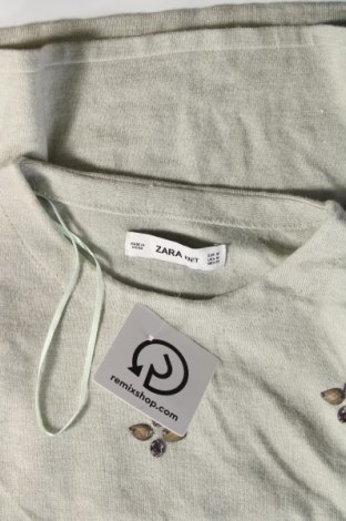 Női pulóver Zara Knitwear, Méret M, Szín Zöld, Ár 2 740 Ft