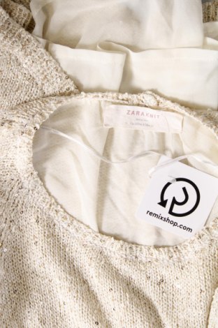 Dámsky pulóver Zara Knitwear, Veľkosť S, Farba Béžová, Cena  5,31 €