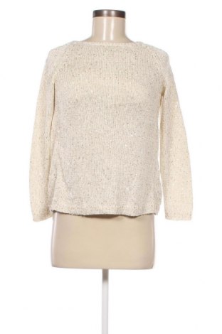 Дамски пуловер Zara Knitwear, Размер S, Цвят Бежов, Цена 9,36 лв.