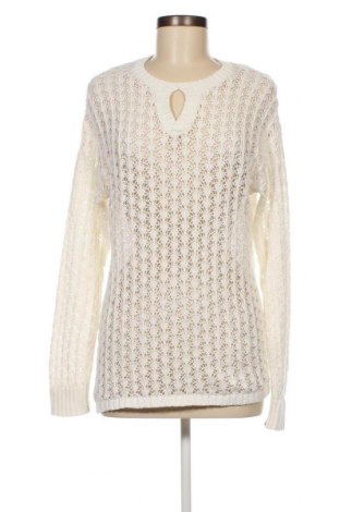Дамски пуловер Zavanna, Размер L, Цвят Бял, Цена 13,17 лв.