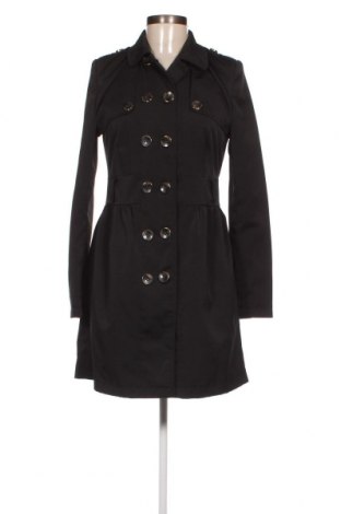 Damen Trenchcoat, Größe M, Farbe Schwarz, Preis 15,32 €