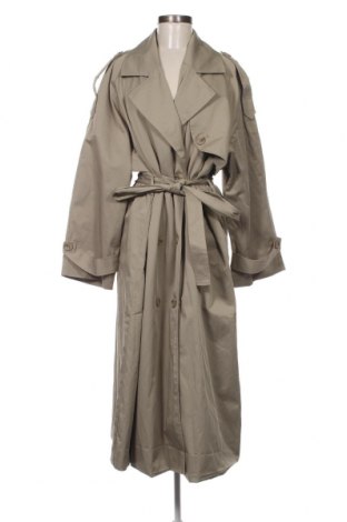 Damen Trenchcoat LeGer By Lena Gercke, Größe M, Farbe Grau, Preis 23,20 €