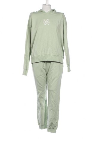 Damen Trainingsanzug Yokko, Größe M, Farbe Grün, Preis 11,36 €