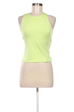 Γυναίκειο αθλητικό τοπ Adidas, Μέγεθος S, Χρώμα Πράσινο, Τιμή 14,84 €