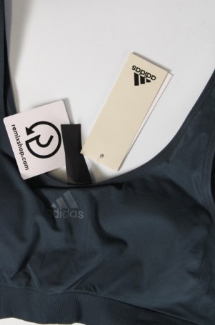 Damen Sporttop Adidas, Größe XL, Farbe Grün, Preis 37,11 €