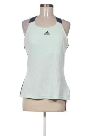 Γυναίκειο αθλητικό τοπ Adidas, Μέγεθος L, Χρώμα Πράσινο, Τιμή 22,83 €