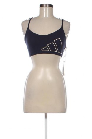 Γυναίκειο αθλητικό τοπ Adidas, Μέγεθος S, Χρώμα Μπλέ, Τιμή 12,99 €