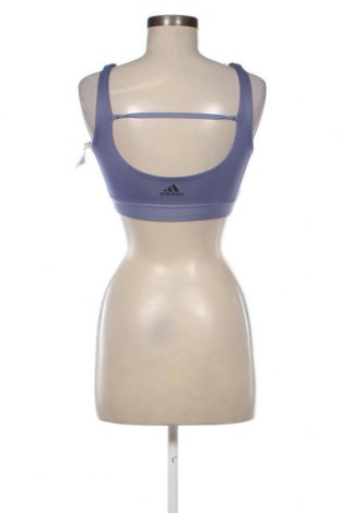 Γυναίκειο αθλητικό τοπ Adidas, Μέγεθος XS, Χρώμα Μπλέ, Τιμή 37,11 €