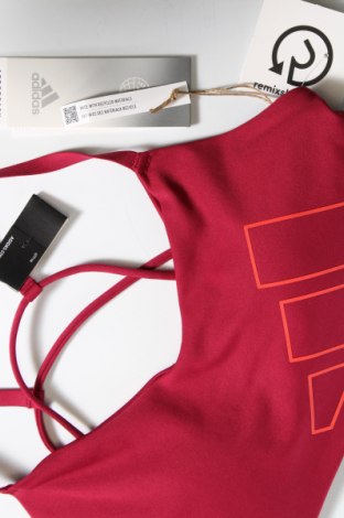 Damen Sporttop Adidas, Größe S, Farbe Rot, Preis 20,18 €