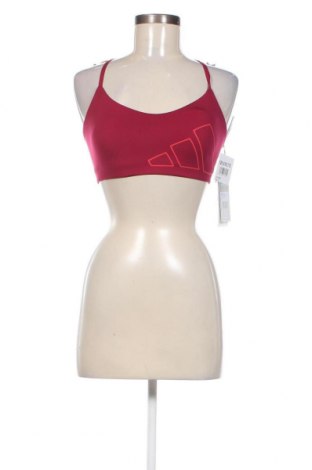 Damen Sporttop Adidas, Größe S, Farbe Rot, Preis 20,18 €