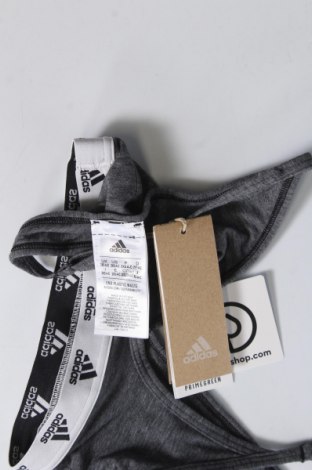 Γυναίκειο αθλητικό τοπ Adidas, Μέγεθος XXS, Χρώμα Γκρί, Τιμή 12,99 €
