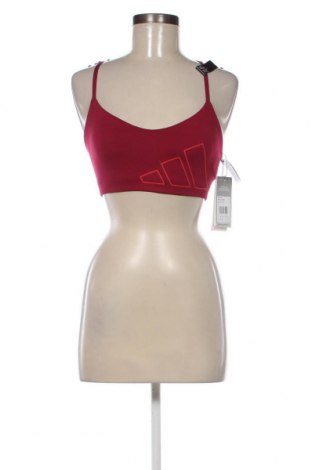 Γυναίκειο αθλητικό τοπ Adidas, Μέγεθος S, Χρώμα Κόκκινο, Τιμή 16,70 €