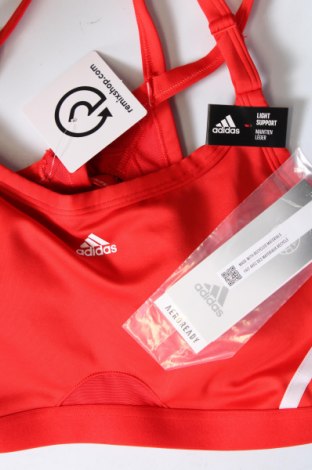 Γυναίκειο αθλητικό τοπ Adidas, Μέγεθος L, Χρώμα Κόκκινο, Τιμή 16,70 €