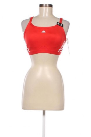 Damen Sporttop Adidas, Größe L, Farbe Rot, Preis 37,11 €