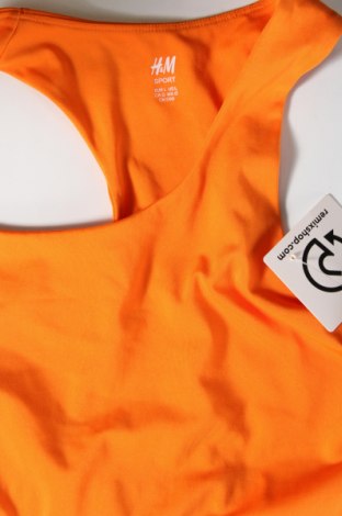 Γυναίκειο αθλητικό τοπ H&M Sport, Μέγεθος L, Χρώμα Πορτοκαλί, Τιμή 8,00 €