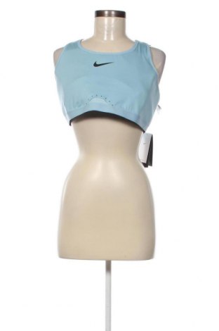 Damen Sporttop Nike, Größe XXL, Farbe Blau, Preis 14,84 €