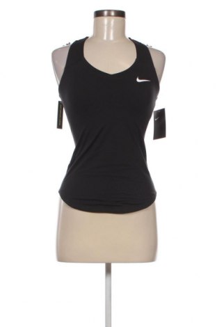 Damen Sporttop Nike, Größe XS, Farbe Schwarz, Preis 15,88 €