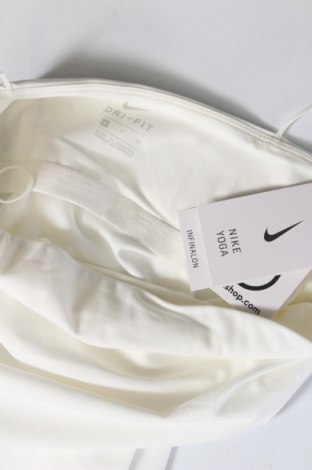Дамски спортен топ Nike, Размер S, Цвят Екрю, Цена 72,00 лв.