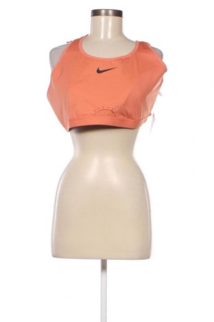 Дамски спортен топ Nike, Размер 3XL, Цвят Оранжев, Цена 25,20 лв.