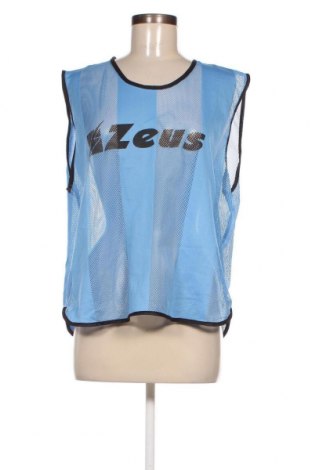 Γυναίκειο αθλητικό τοπ Zeus, Μέγεθος M, Χρώμα Μπλέ, Τιμή 1,60 €
