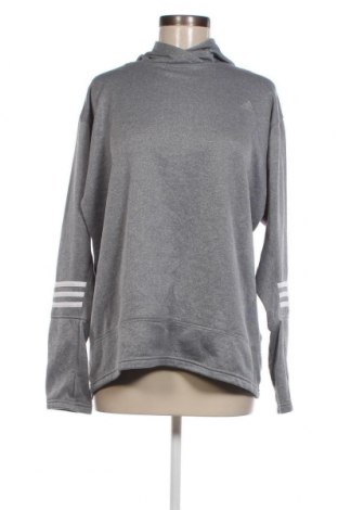 Γυναικείο φούτερ Adidas, Μέγεθος XL, Χρώμα Γκρί, Τιμή 29,69 €