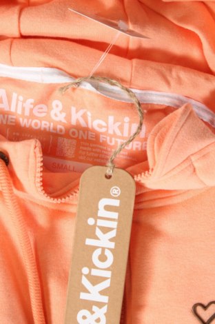 Γυναικείο φούτερ Alife And Kickin, Μέγεθος S, Χρώμα Πορτοκαλί, Τιμή 18,39 €